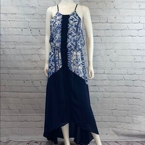 NWOT AddelynRae maxi dress w/ high-low hem medium